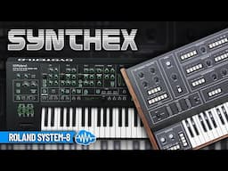 ROLAND SYSTEM-8 / SOFTWARE ♫ 24 Roland Sounds ► SYNTHEX SOUND BANK
