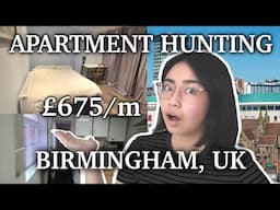 Apartment Hunting In Birmingham | £600 Rent Flat Tours & Prices | UK Apartment Hunting 2025