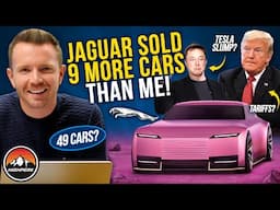 Only 49 Jaguars Sold?! Tesla Drops, EV Prices Crash & More