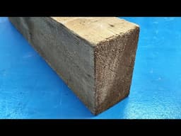 Brilliant idea made from a piece of old timber!