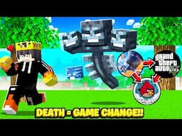 Beating Minecraft But If I Die, My Game Switch