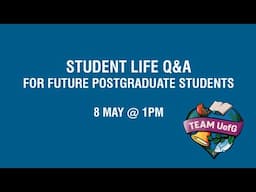 Postgraduate Student Life Q&A / University of Glasgow