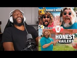 A Minecraft Movie - Pitch Meeting Vs. Honest Trailers | Reaction