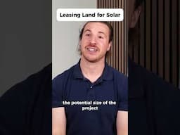 What is #SolarLand vs #SolarLeasedArea vs #SolarPorperty