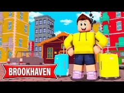 🏡 CHEGUEI NA CIDADE! JOGANDO BROOKHAVEN PELA PRIMEIRA VEZ! (ROBLOX)