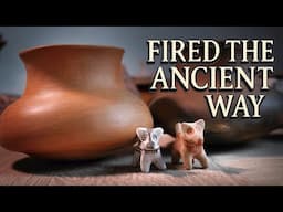 Primitive Pottery Firing with Wild Clay – A Traditional Sinagua Olla