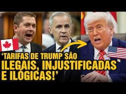 Debate acalorado contra Trump no Parlamento do Canadá: resposta tarifária e oleodutos 🇨🇦 🇺🇸