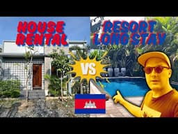 House Rental Vs Resort Long Stay - Kampot Cambodia