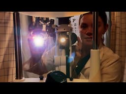 ASMR Optometrist Detailed Eye Exam | Slit Lamp, Light Triggers
