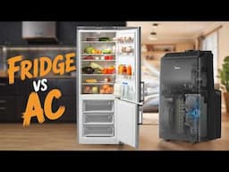 Can Opening the Refrigerator REALLY Cool Down Your Room? (Midea Duo smart inverter portable AC)