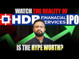 𝑯𝑫𝑩 𝑰𝑷𝑶 | 👀 Watch the Reality of HDB Financial Services IPO | Is The Hype Worth?