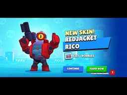 NEW SKIN! REDJACKET RICO brawlstars