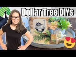 Dollar Tree DIYs Home Decorating Ideas Modern Farmhouse on a Budget | Styling a Vignette