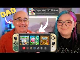 My Dad's TOP Nintendo Switch Games of ALL TIME! (As a Long-time Nintendo Fan)