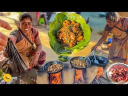 Jharkhandi Didi Ka Adivasi Style Chulha Chicken Recipe In Ranchi l Ranchi Street Food