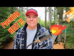 Playing with FIRE At the Off Grid Cabin