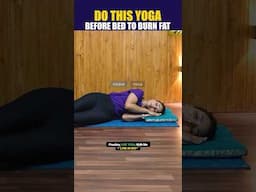 Burn Fat While You Sleep | Siddhi Yoga #yoga #shorts