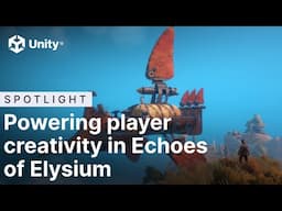 Powering player creativity in Echoes of Elysium