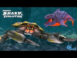 PYRO SHARK vs Giant CRAB in Hungry Shark Evolution