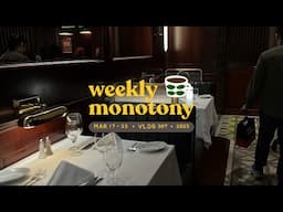 Weekly Monotony - Ruth's Chris 🥩, skincare 🧖‍♀️, mama's birthday 🎂