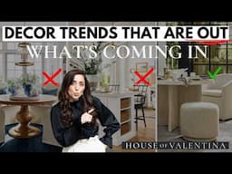 Shocking Interior Design Styles for 2025 | 4 Styles That Are IN & 4 That Are OUT