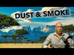 African Dust Storms Merge with N. American Fire Haze