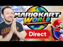 Mario Kart World Direct 4.17.25 | Reactions feat. @AbdallahSmash