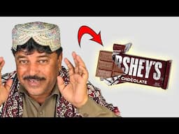 Tribal People Try Hershey Chocolate Bar