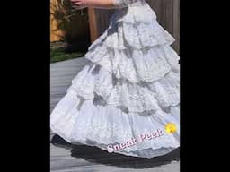Vintage Wedding Dress Restoration Update Sneak Peek 🫣