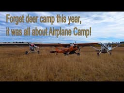 Airplane Camp! Backcountry Flying Fall Colors Adventure