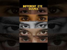 The Different Male Eye Shapes #huntereyes #lookmaxxing #mewing #jawexercises