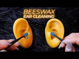 ASMR Hypnotic Beeswax Ear Cleaning (No Talking)