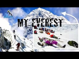 CLIMBERS STILL ON EVEREST - HIGHEST PEAK IN THE WORLD.