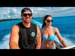 Diving And Fishing Cooking On The Beach | Catch And Cook  Vlog