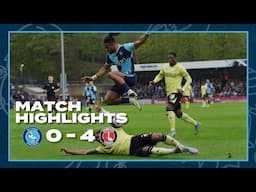 HIGHLIGHTS: Wycombe 0 - 4 Charlton