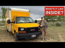 Tour of Our DIY Box Truck Camper & Remote Wyoming Camp