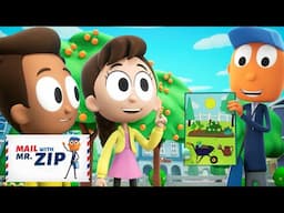 Community Garden | Mail With Mr. Zip Songs | Moonbug Kids Learning Song Loops