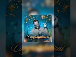 MY NEW SONG CONGRATULATIONS DROPS TOMORROW 🥳🎉🎊