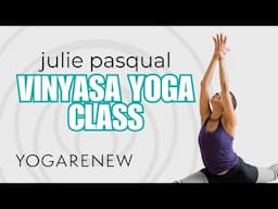 Vinyasa Yoga Class with Julie Pasqual | Free Online Yoga Class