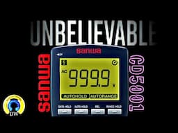 Brand New SANWA CD5001 Multimeter Review & Teardown!