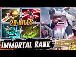 Sniper 29 Kills Immortal Rank - Dota 2 Highlights & Guides TV