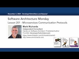 Lesson 201 - Microservices Communication Protocols