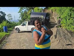 No more water crisis | a subscriber surprised us the a 1000 gallon tank | excitement out a gate