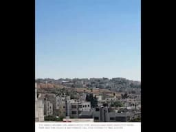Sirens sounded in Jerusalem after missiles were launched from Iran