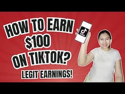 EARN MONEY $100 ON TIKTOK | LEGIT ONLINE
