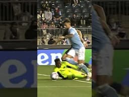 Ridiculous Finish 🤯 #nycfc #mls #rabona #taty #soccer #football #footballclub #soccershorts