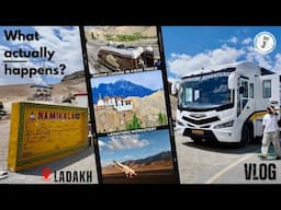 Traveling to Lamayuru in a Motorhome, Caravan Road Trip Across Ladakh Day 3 | Motorhome Adventures