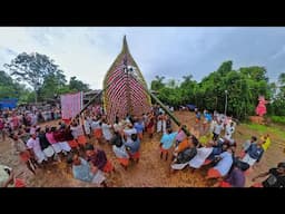 ഉത്തര കേരളത്തിലെ ഏറ്റവും വലിയ തിരുമുടി Witness the Biggest Theyyam Headgear Ever #explorewithakshay