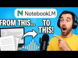 NotebookLM Tutorial - How to Make a Podcast From Your Sources Using NotebookLM