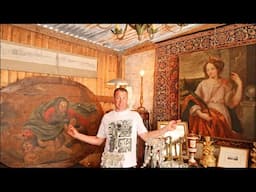 Treasure Hunting in a Huge Antique Market in Bordeaux France.